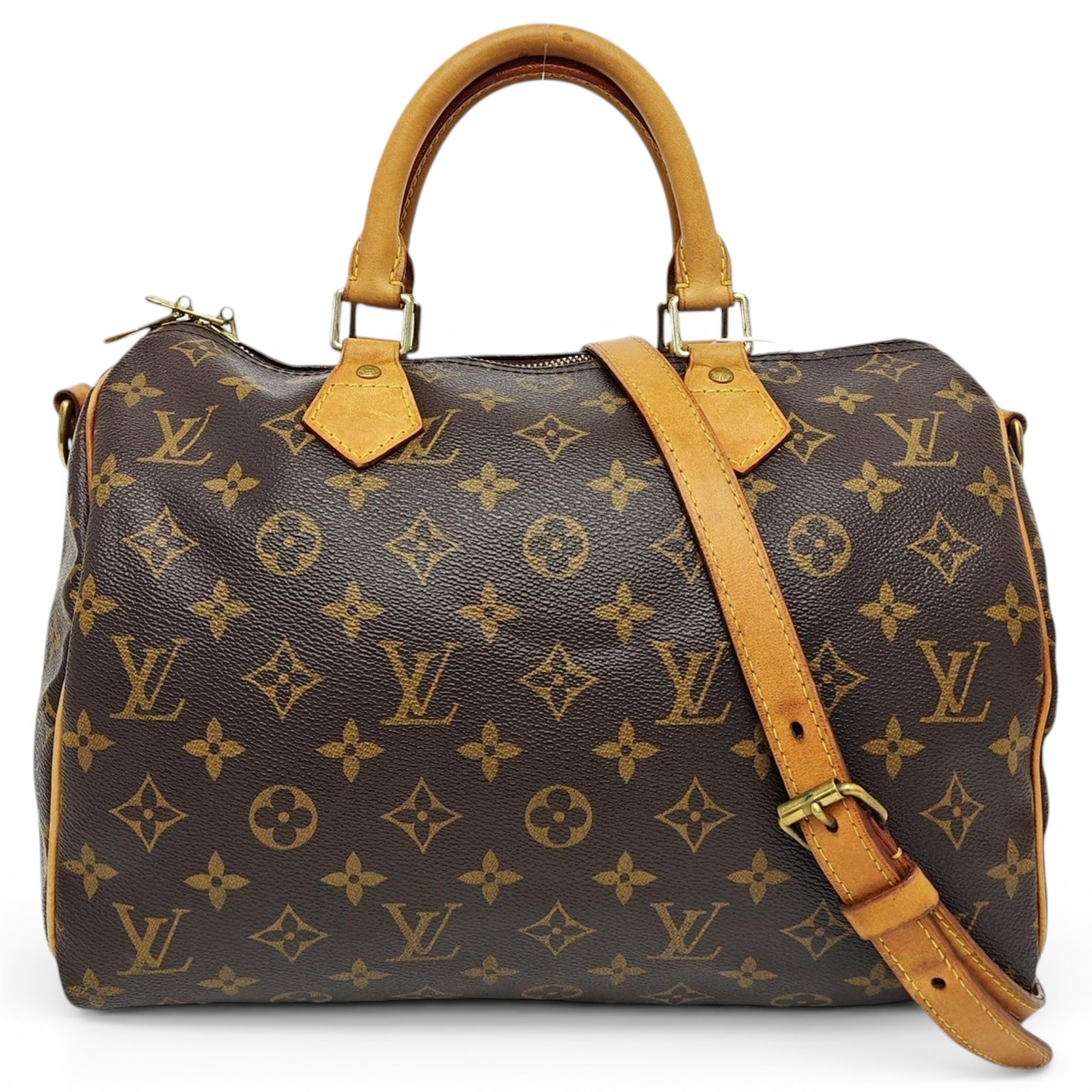 Nano Speedy / Mini HL leather handbag