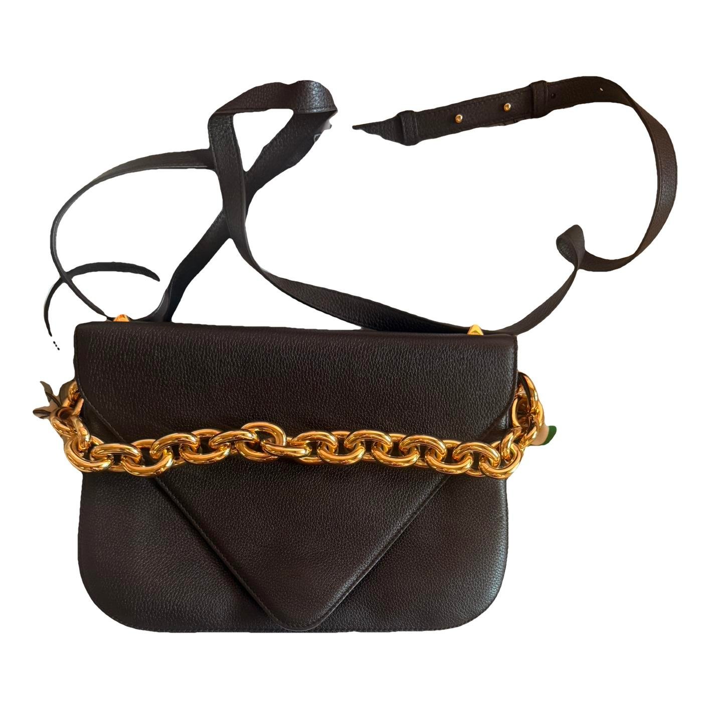 Mount leather crossbody bag