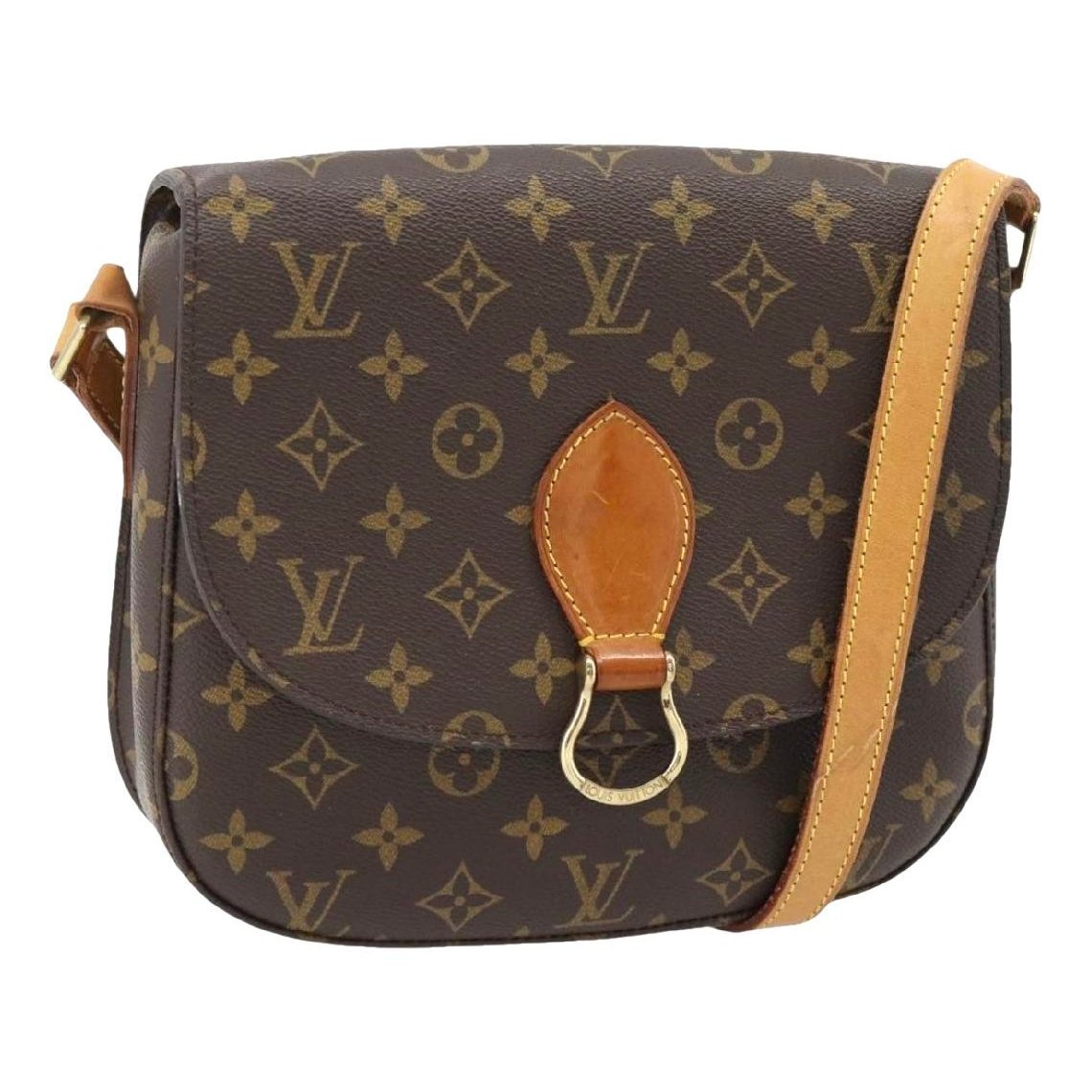 Saint Cloud vintage patent leather crossbody bag