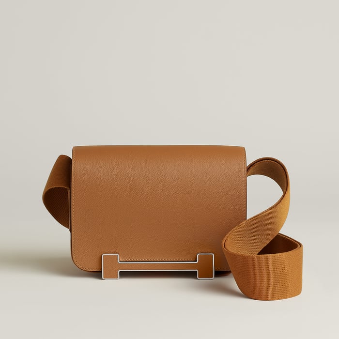 Gold Hermès Geta Bag