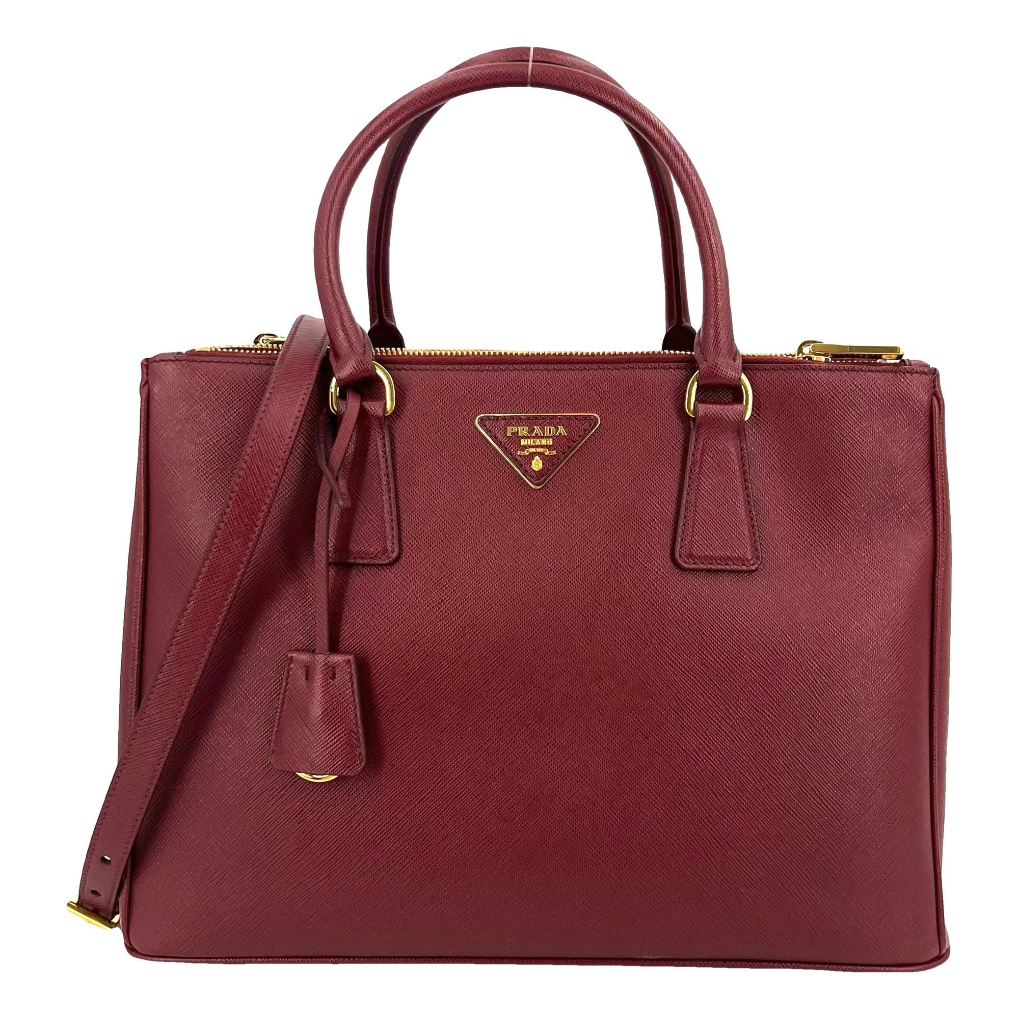 Galleria leather handbag