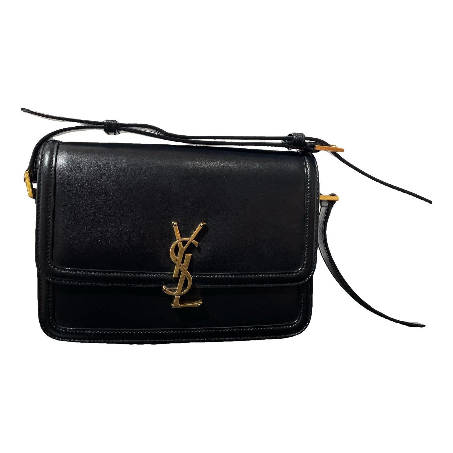 Solférino leather handbag