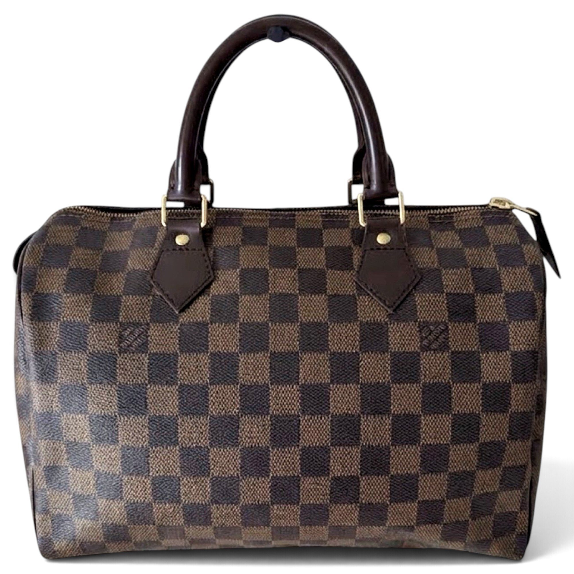 Speedy leather handbag