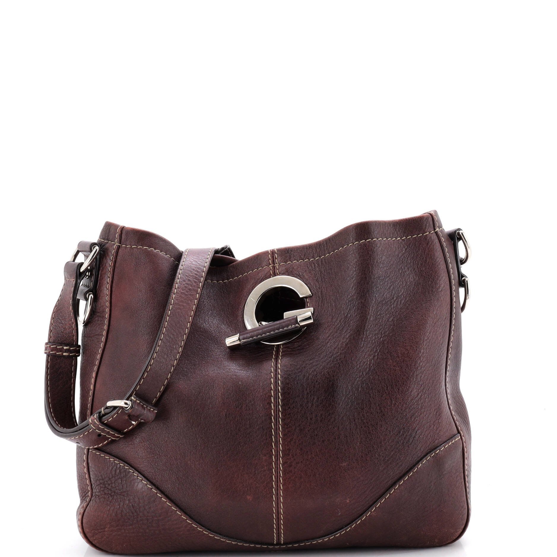 Leather handbag