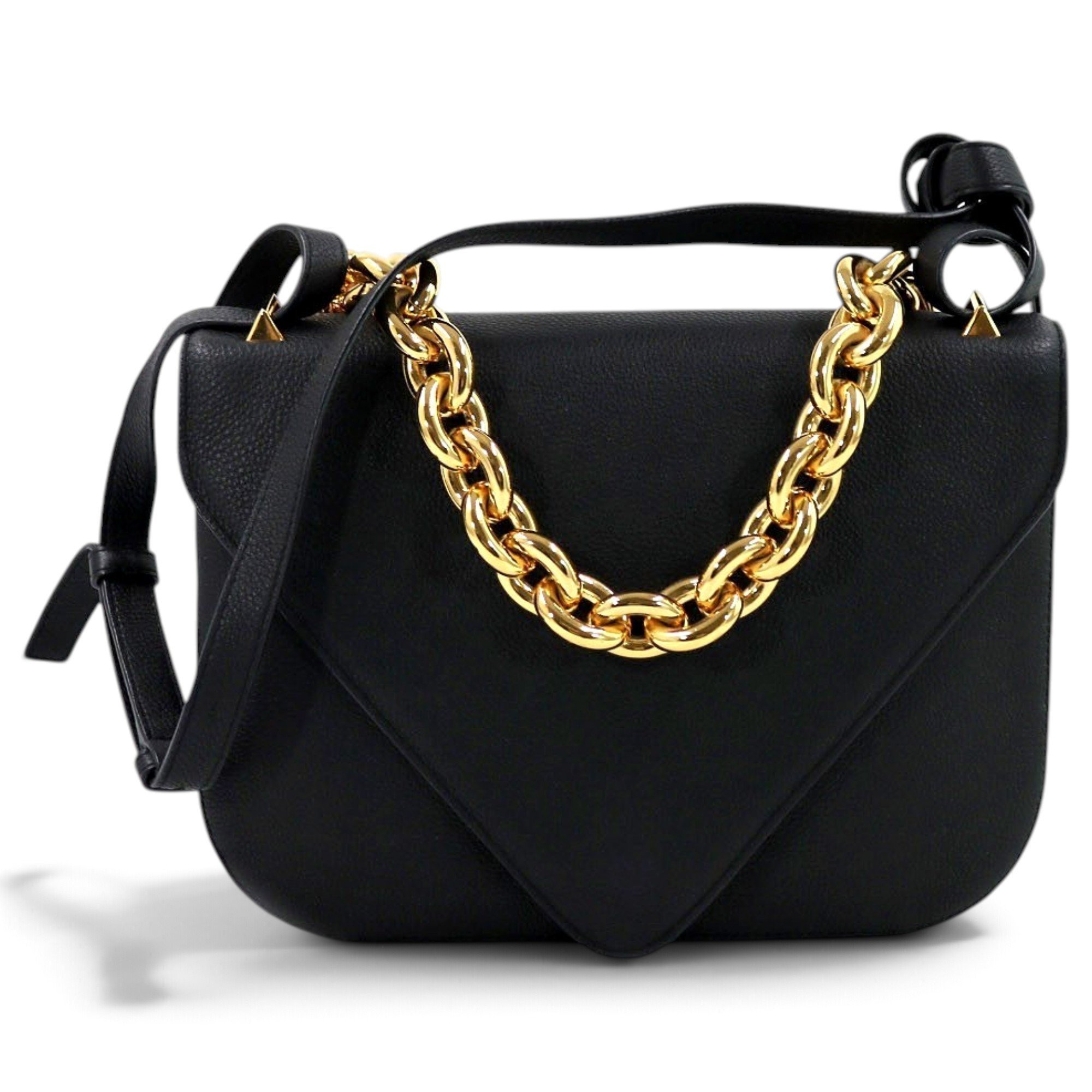 Mount leather handbag