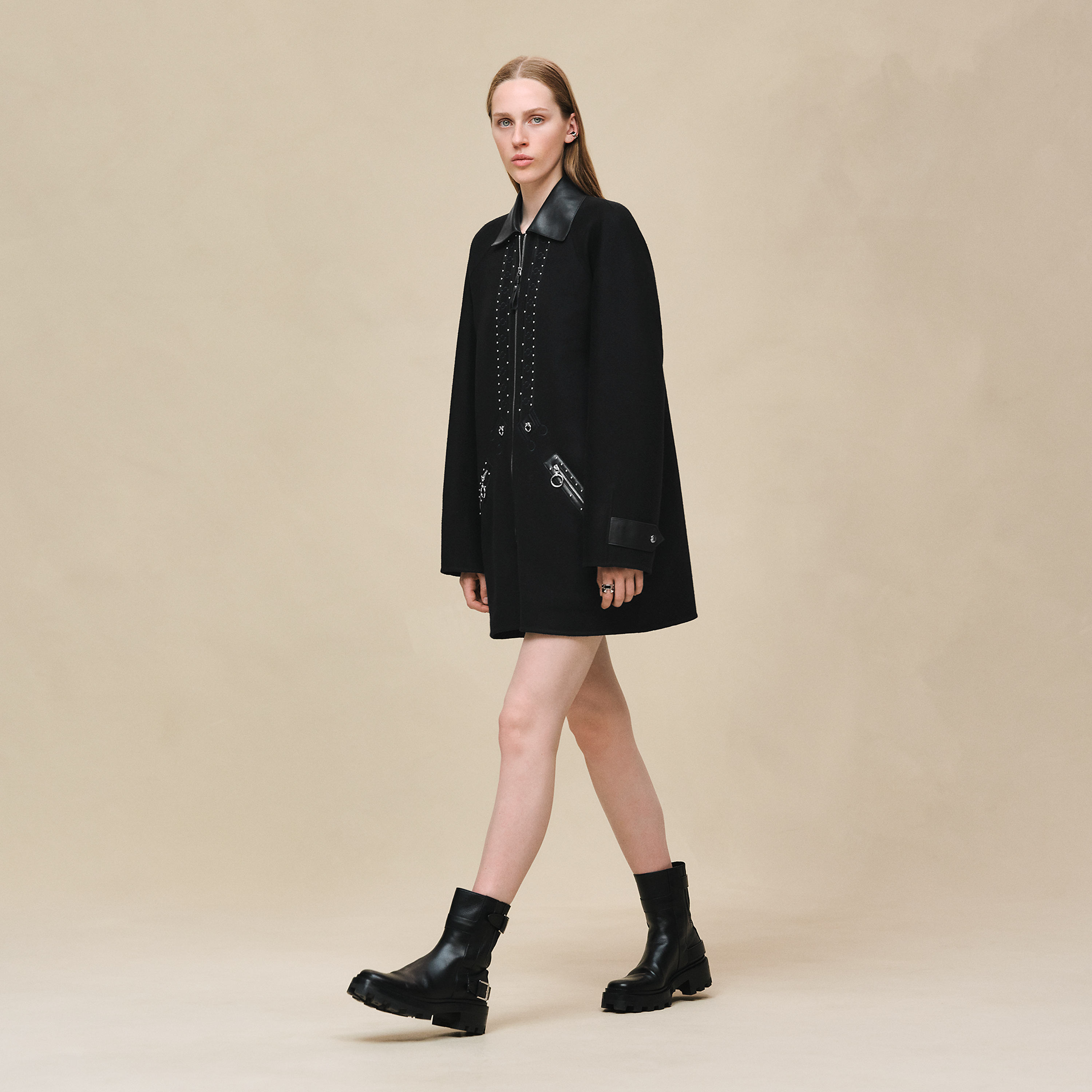 Manteau brodé Inspiration Car Coat