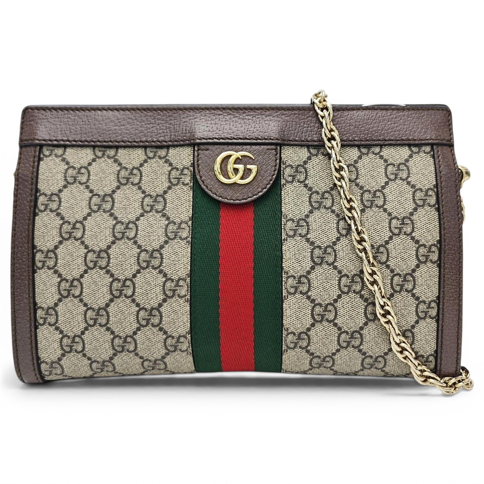 Ophidia leather handbag