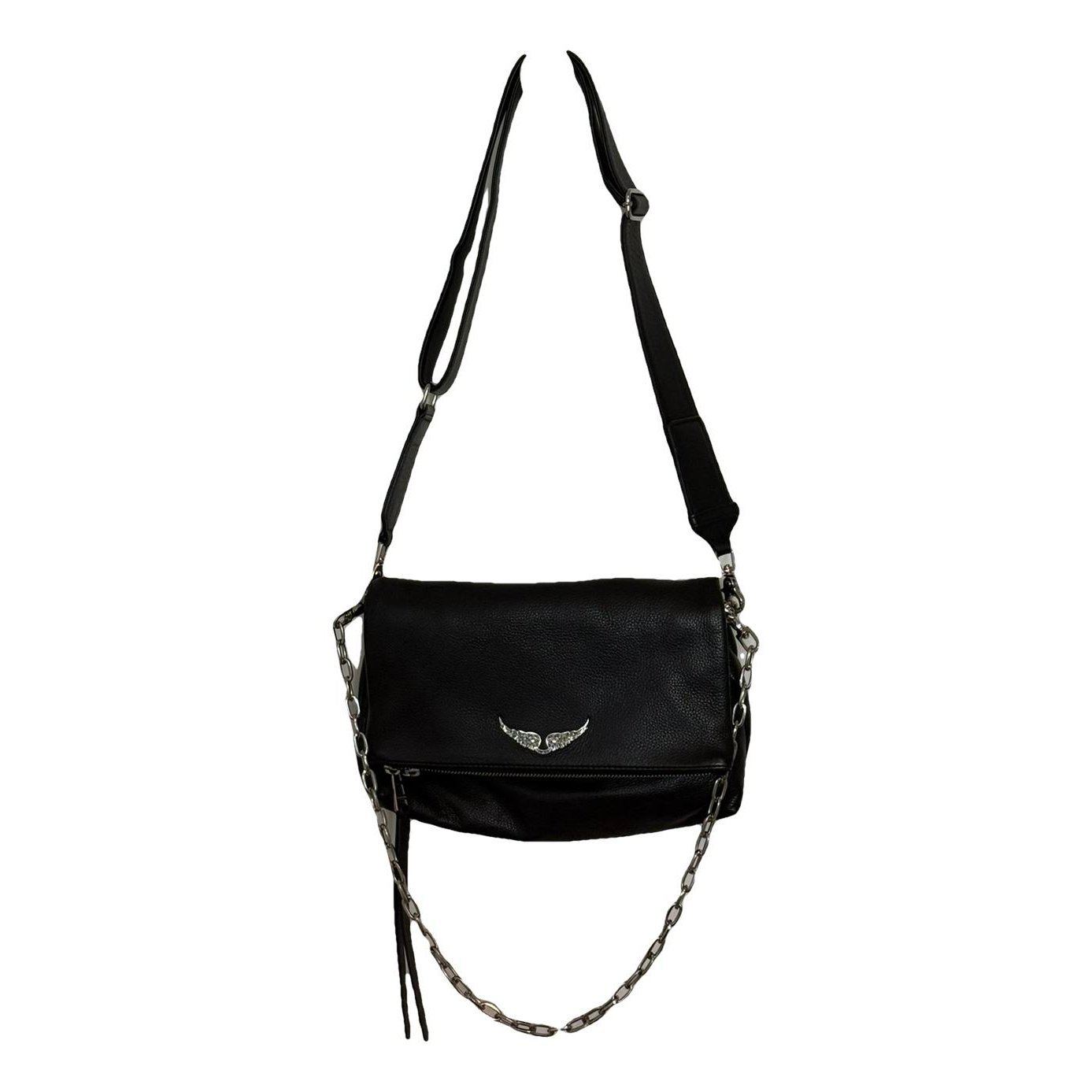 Leather crossbody bag
