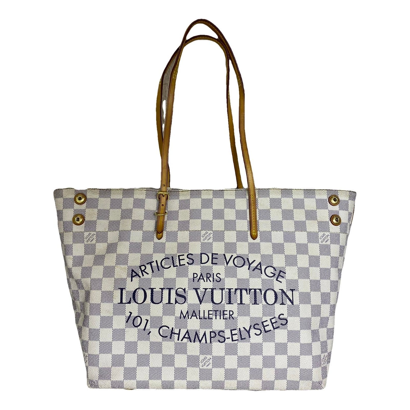 Neverfull leather tote