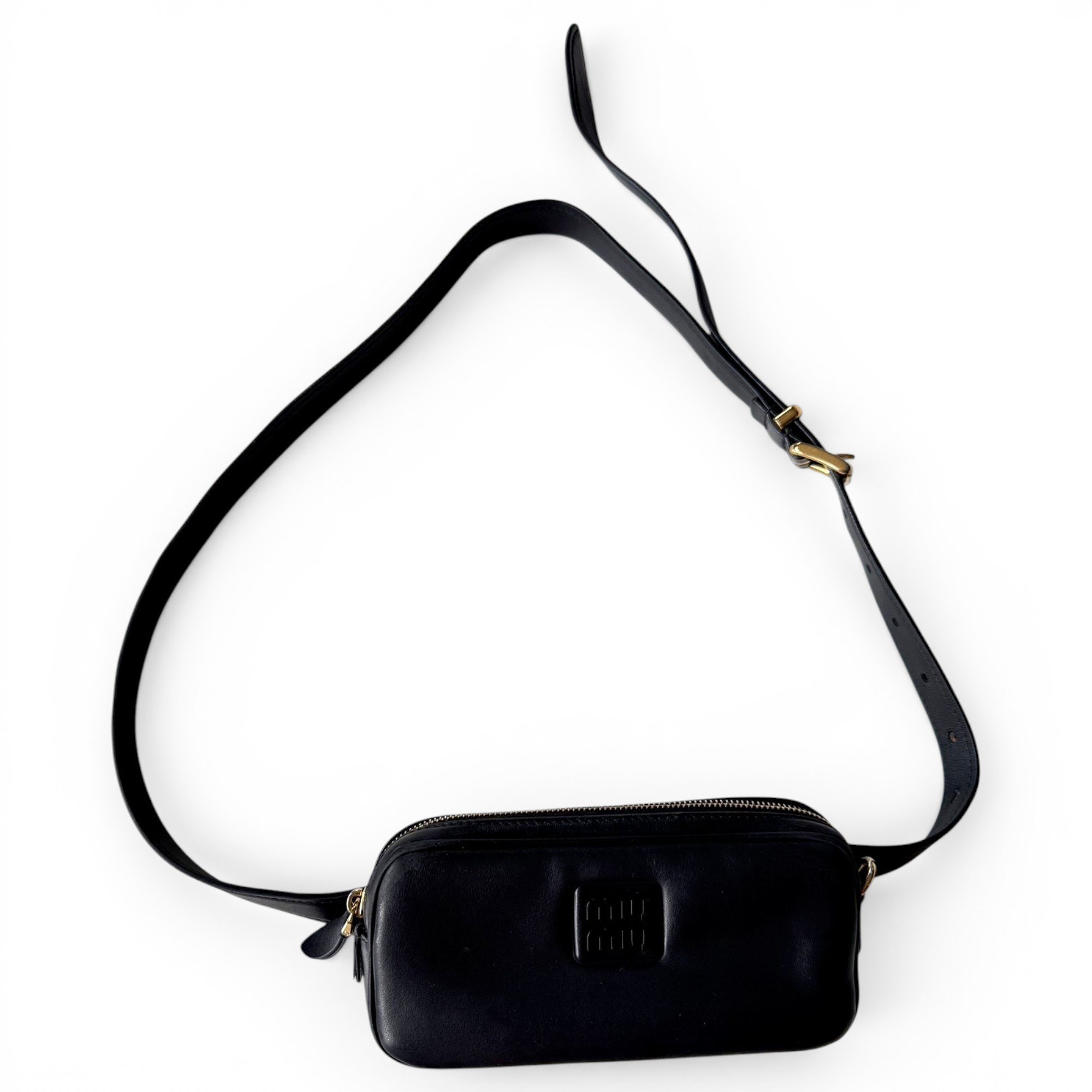 Leather crossbody bag