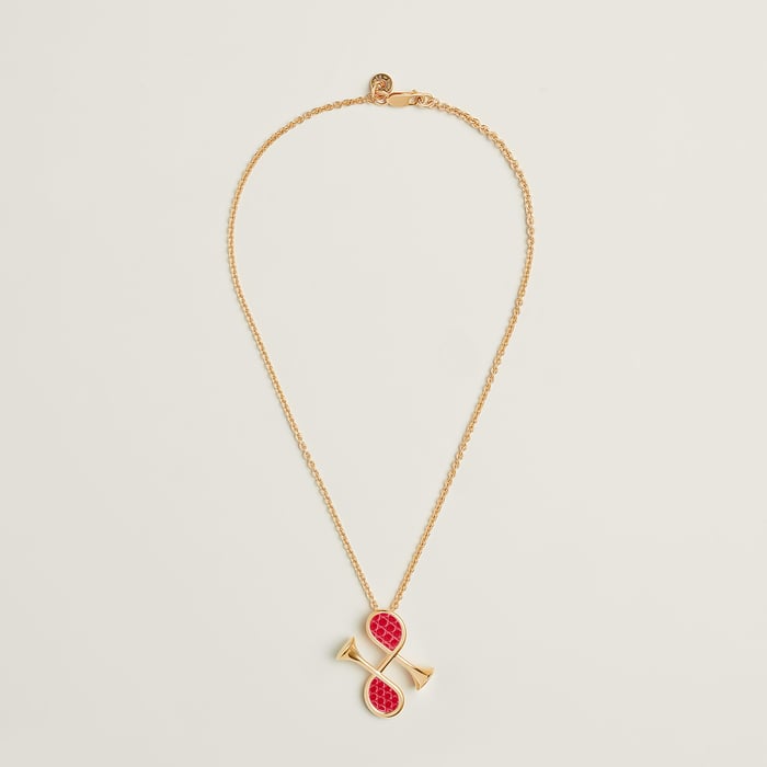 Rose Extrême Cor H Pendant