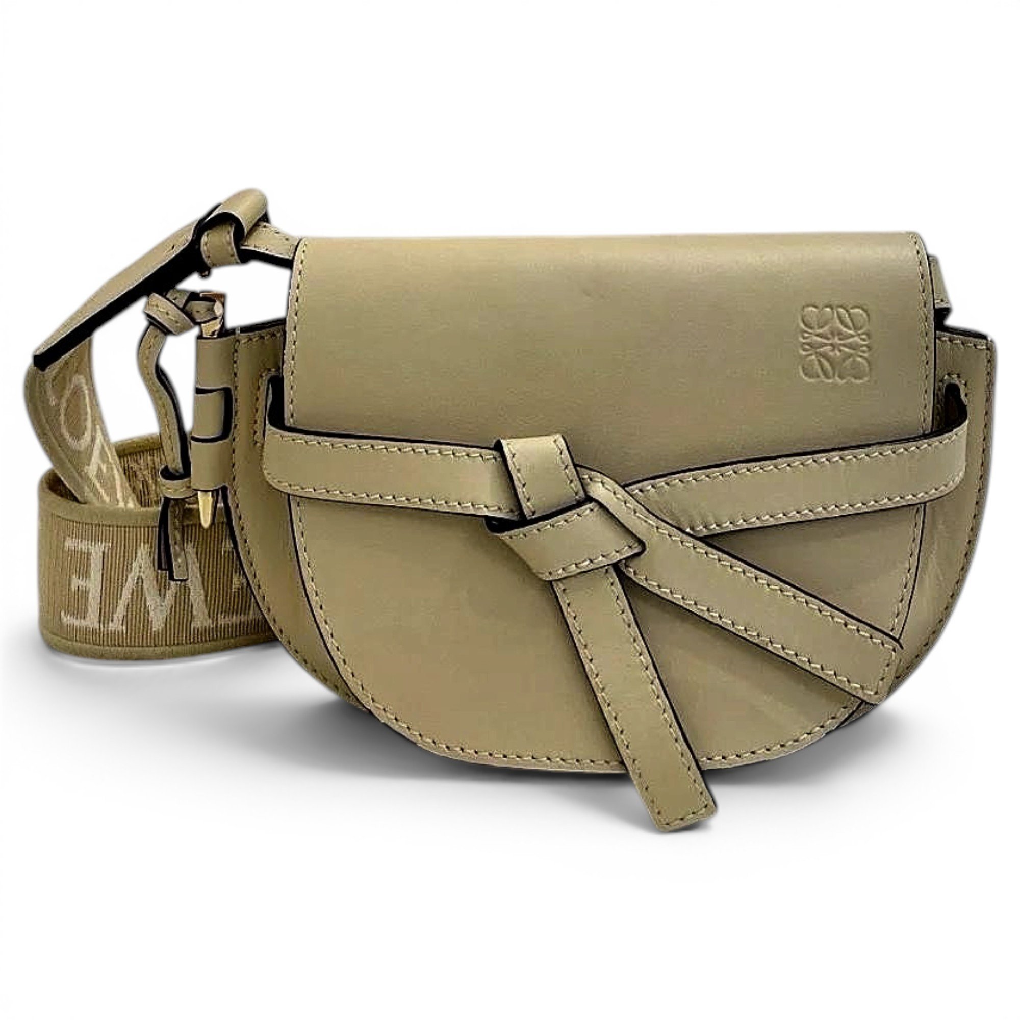 Gate leather handbag
