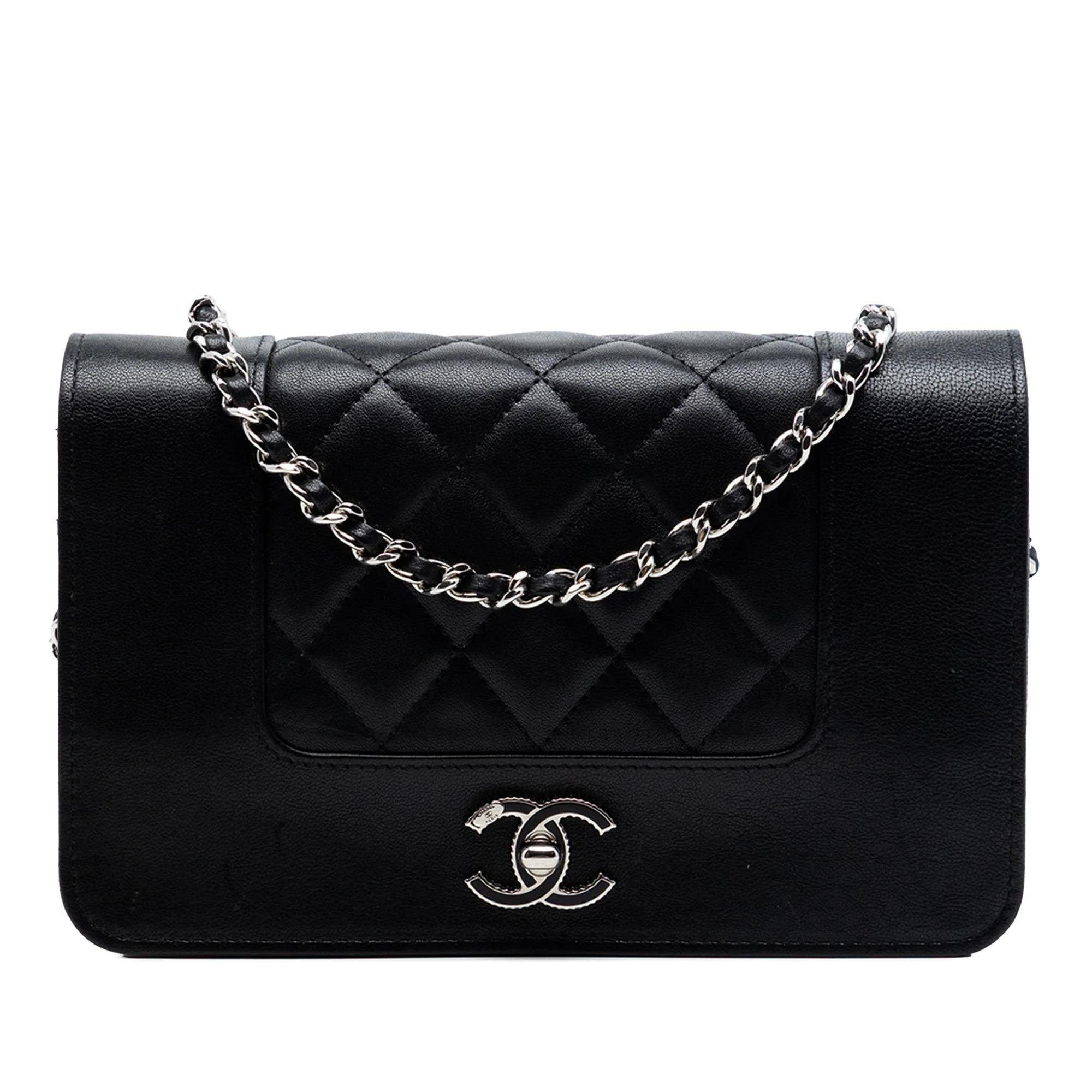 Mademoiselle leather crossbody bag