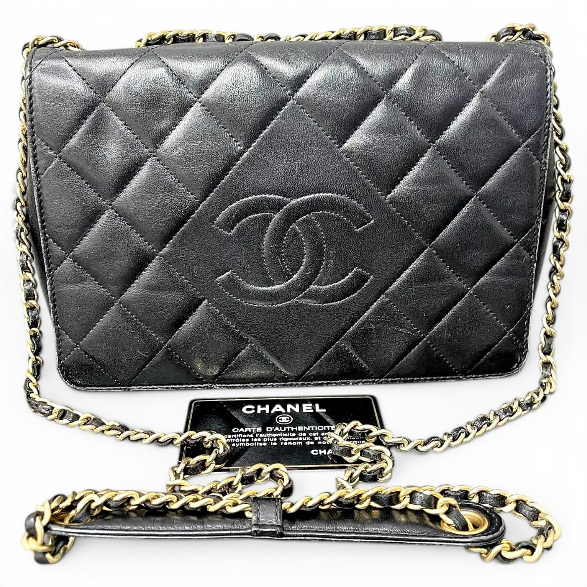 Leather crossbody bag