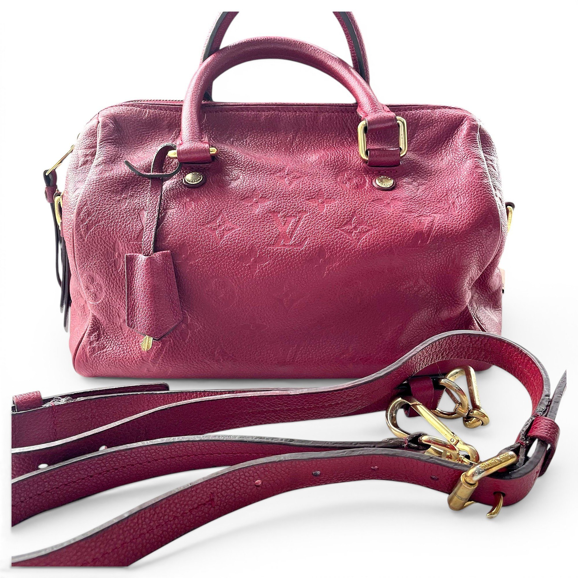 Speedy Bandoulière leather handbag
