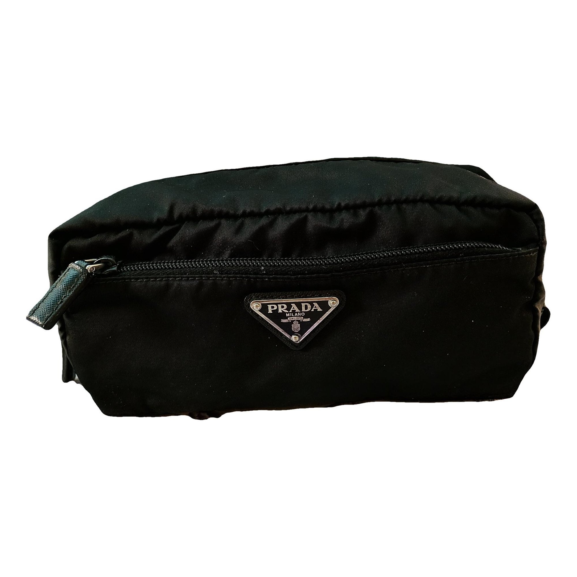Re-edition cloth clutch bag