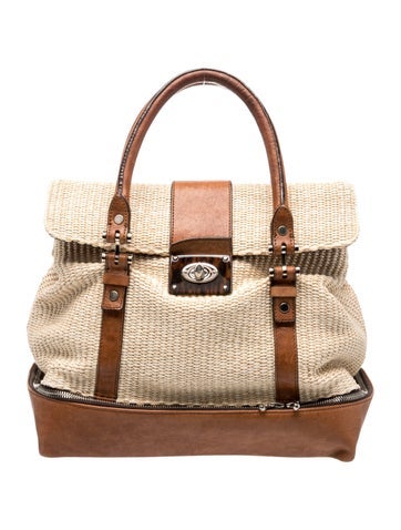 Straw Shoulder Bag