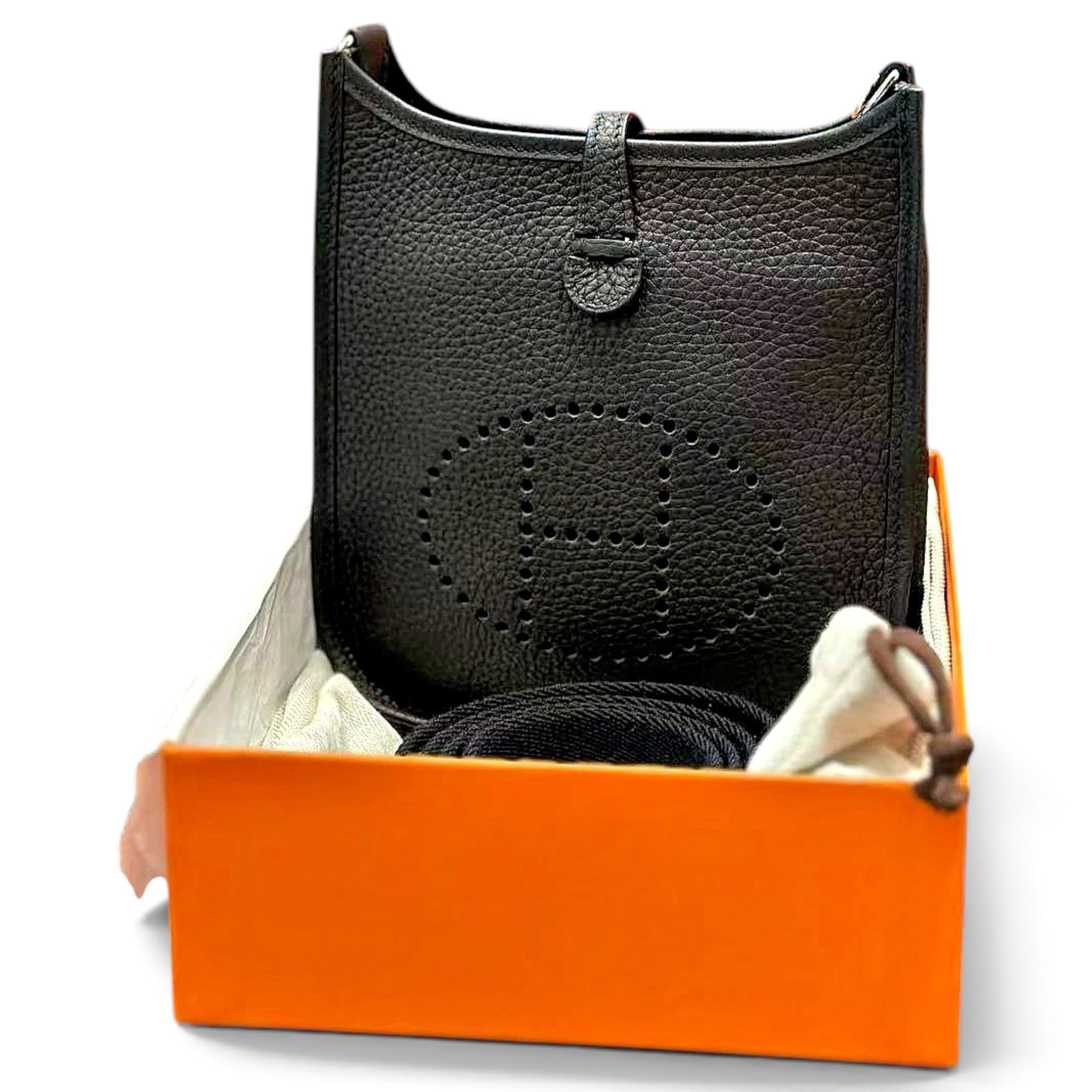 Mini Evelyne leather crossbody bag