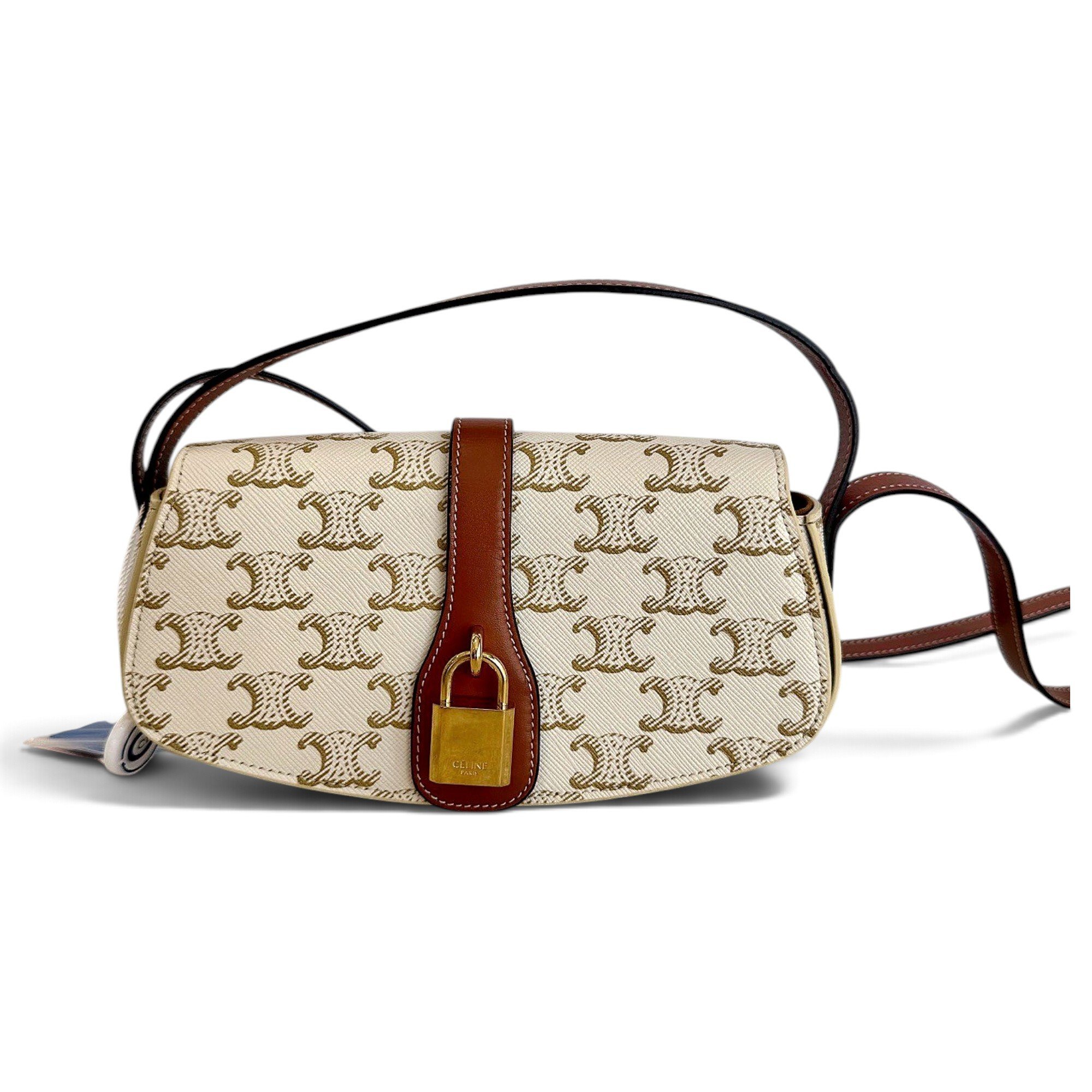 Celine Tabou leather handbag