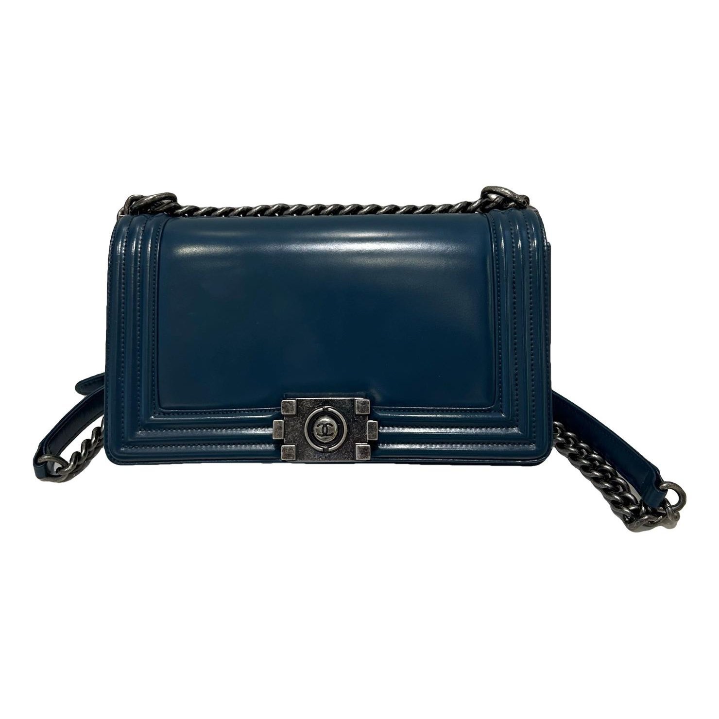 Boy leather crossbody bag