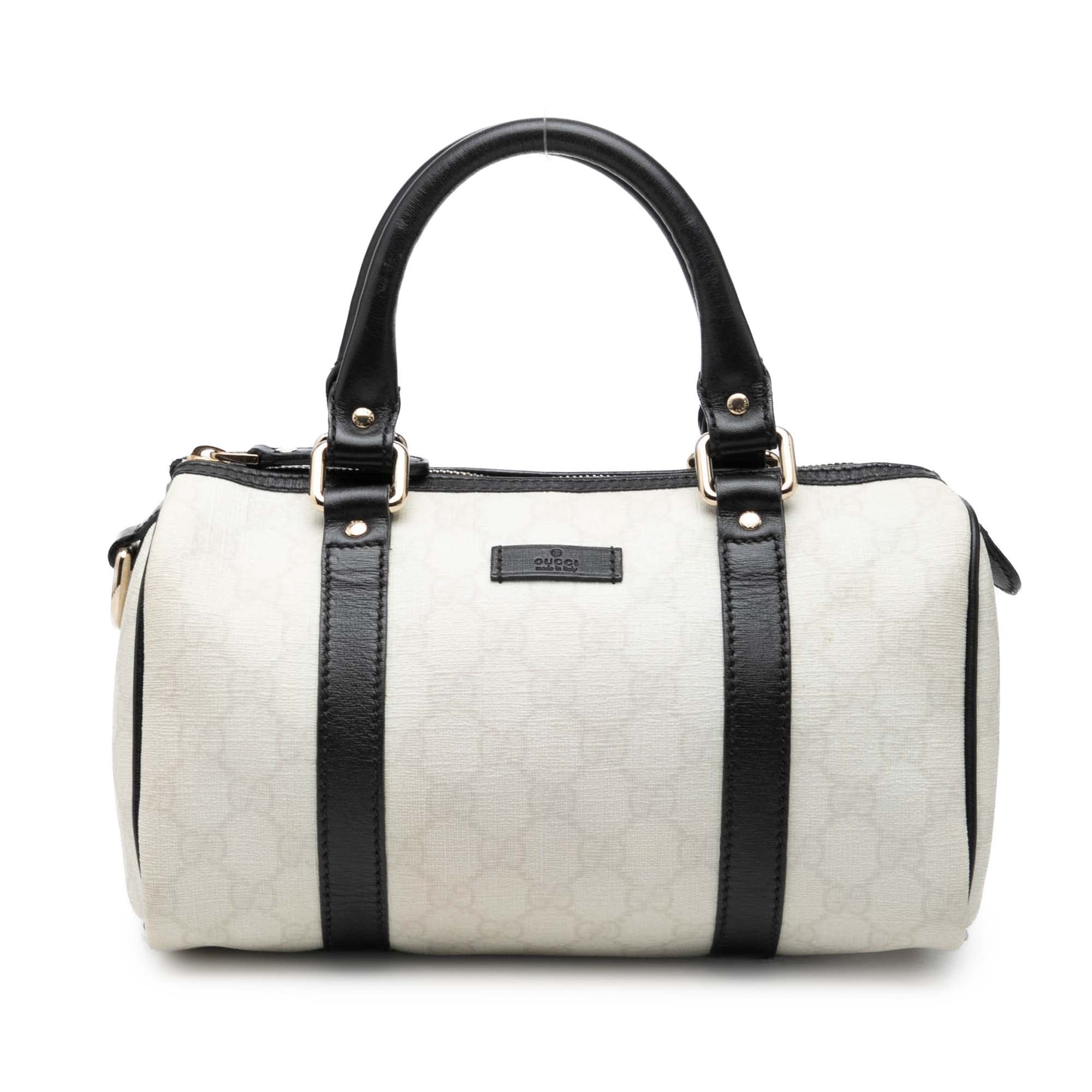 Boston leather bag