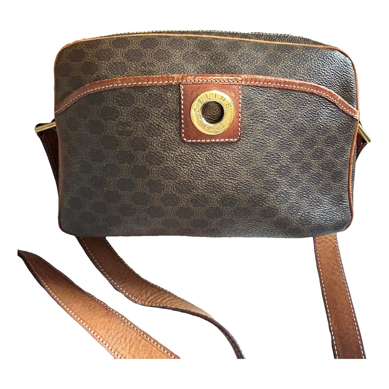 Leather crossbody bag