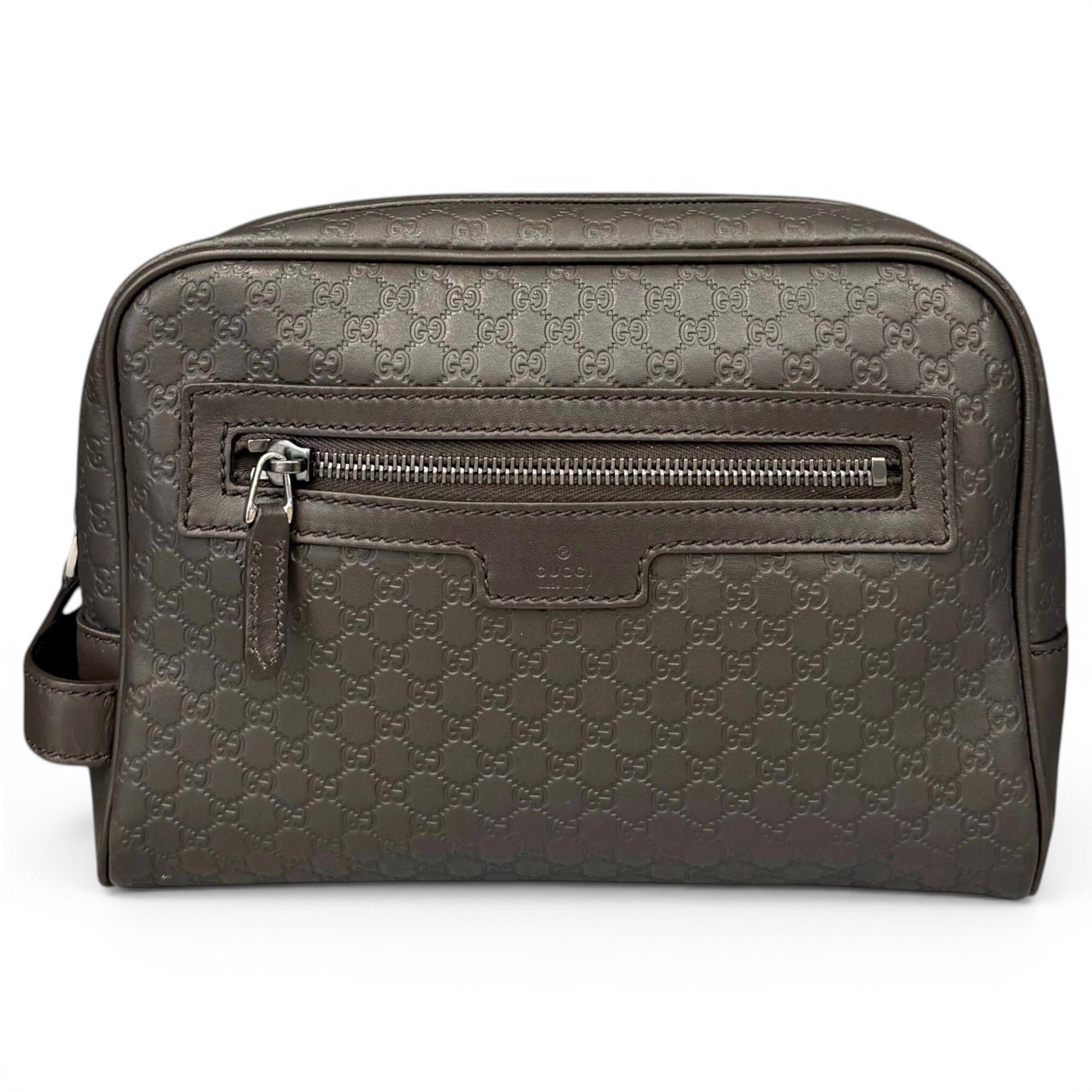 Pony-style calfskin clutch bag