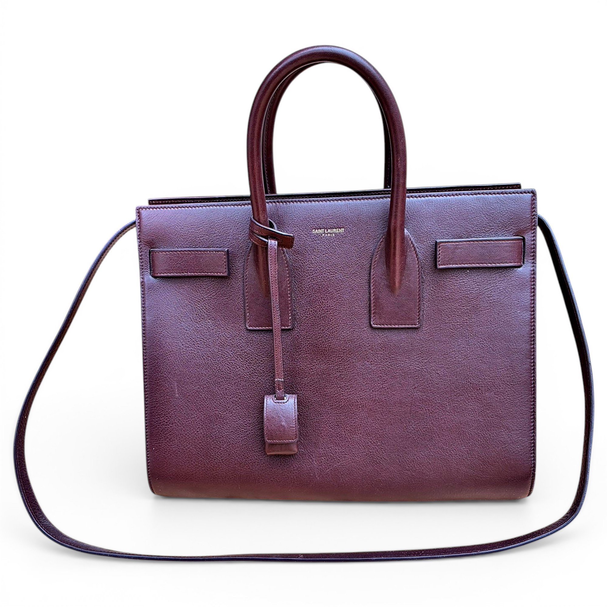 Sac de Jour leather tote
