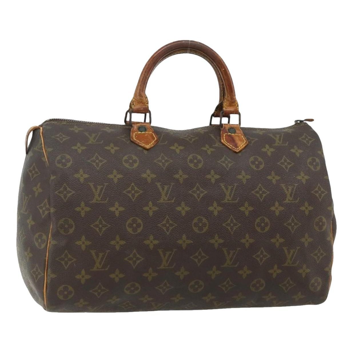 Speedy leather handbag