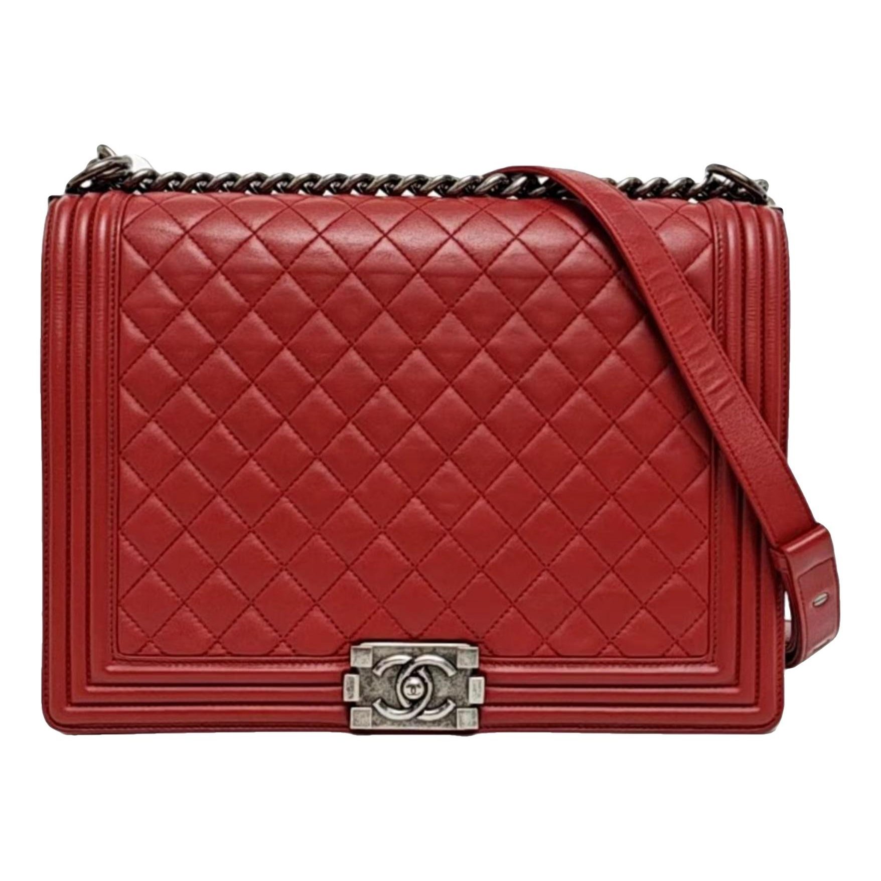 Boy leather crossbody bag