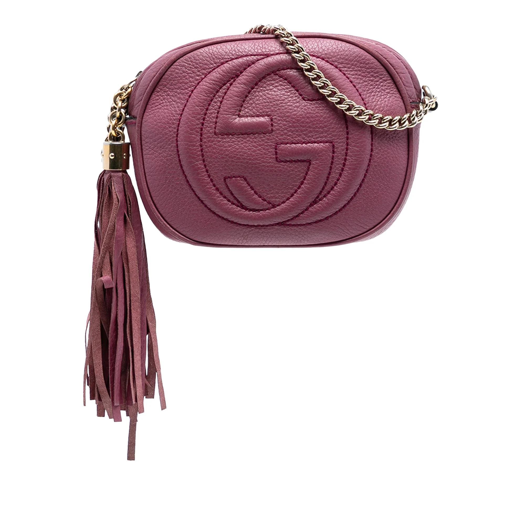 Soho Chain pony-style calfskin crossbody bag
