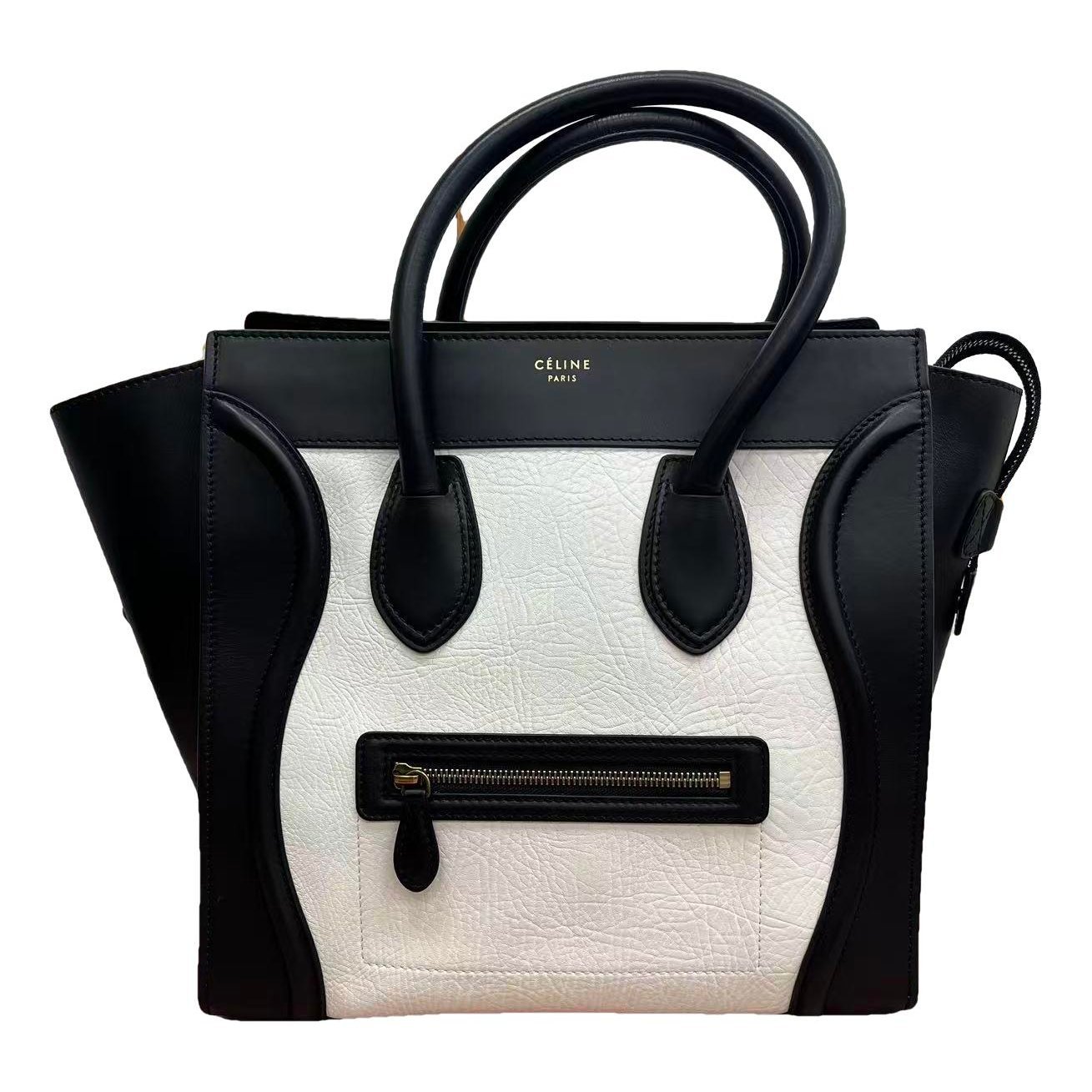 Luggage leather handbag