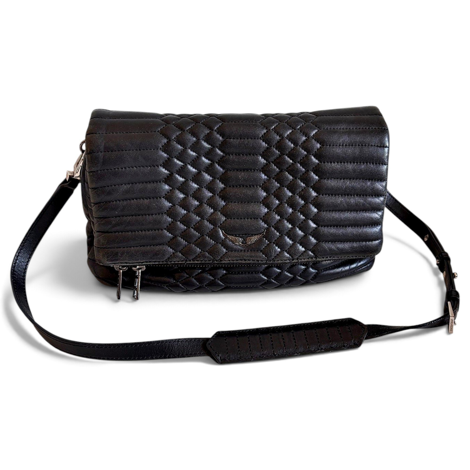 Leather crossbody bag
