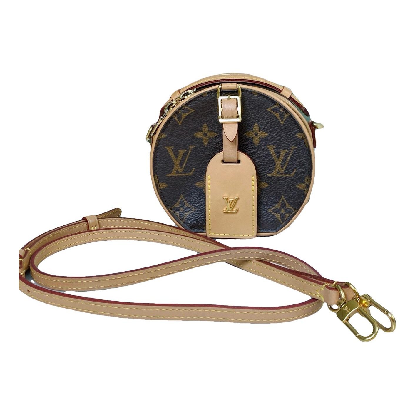 Boîte chapeau souple leather handbag