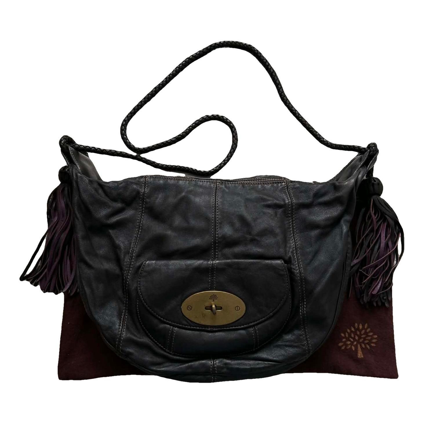 Leather crossbody bag
