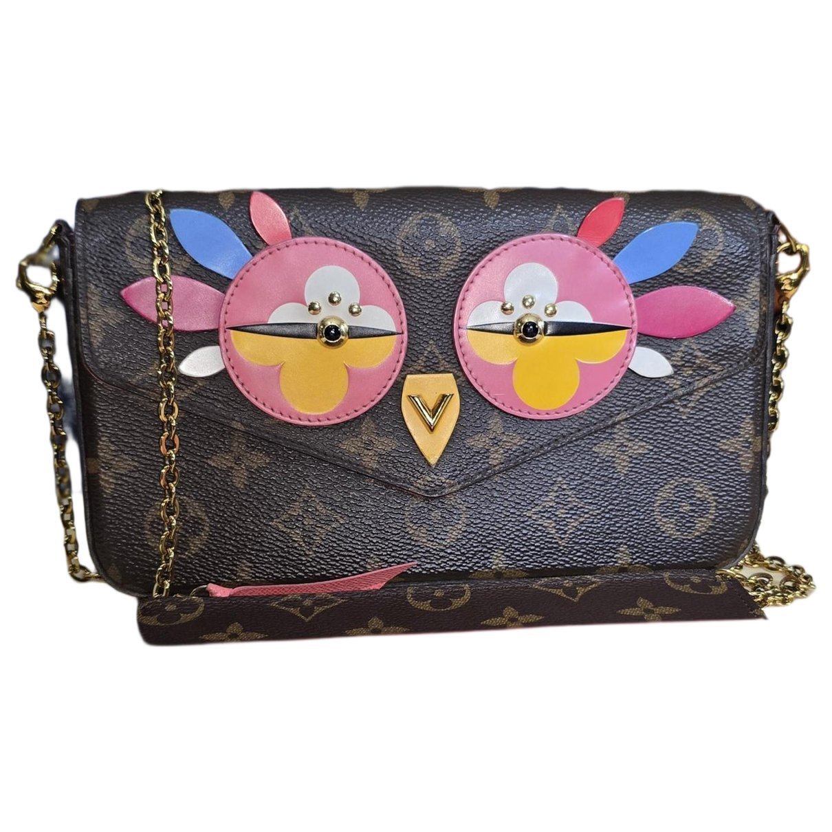 Félicie leather crossbody bag