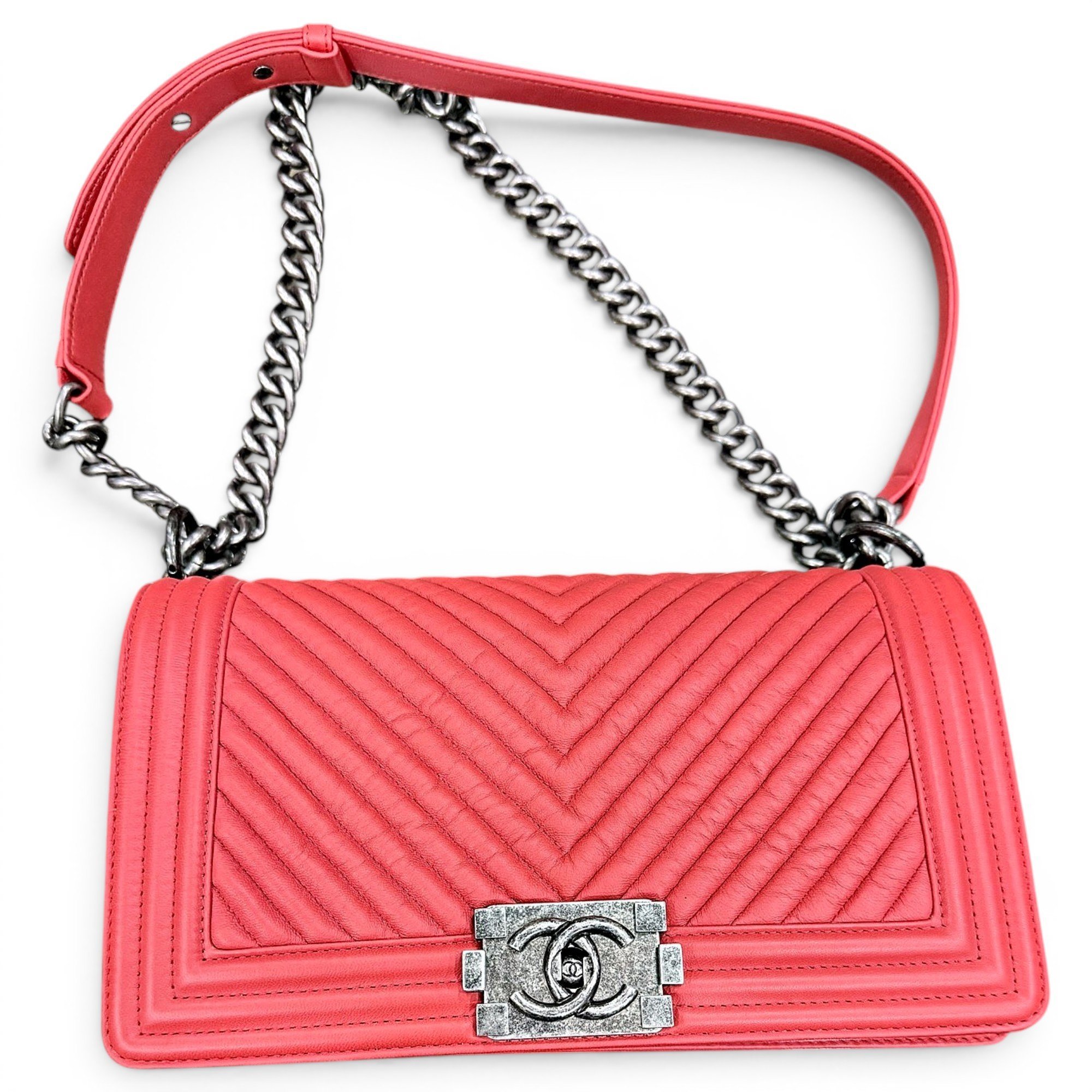 Boy leather handbag