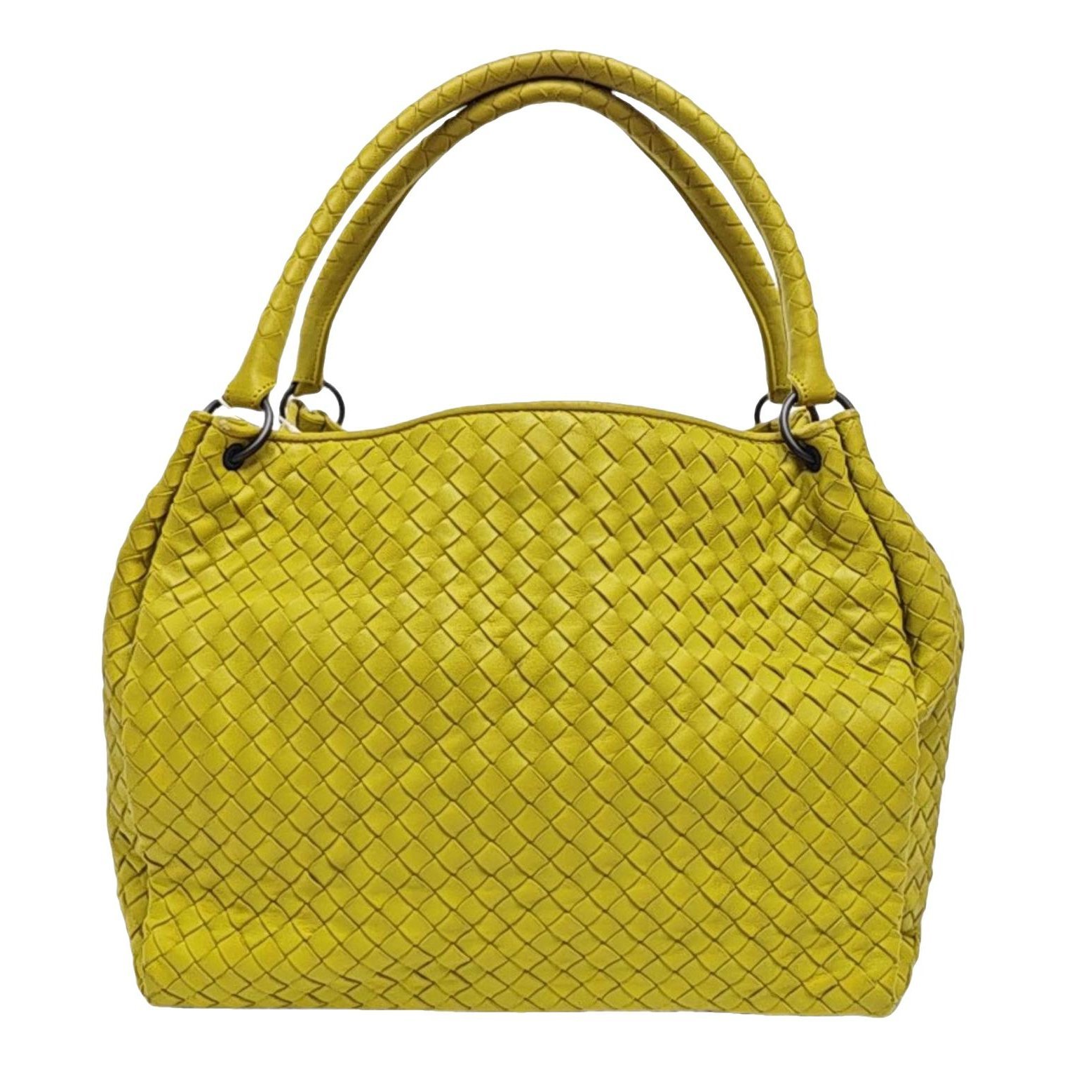 Parachute leather handbag