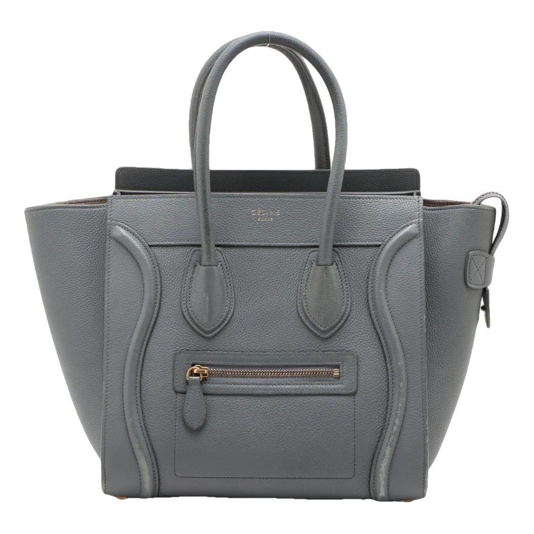 Luggage leather handbag