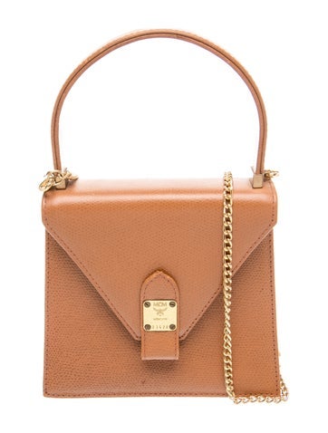 Leather Top Handle Bag