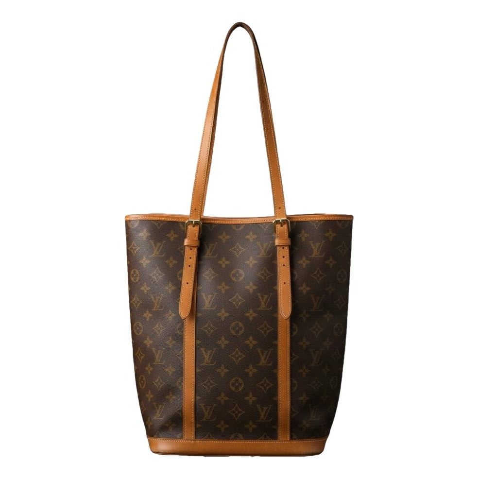 Bucket leather handbag