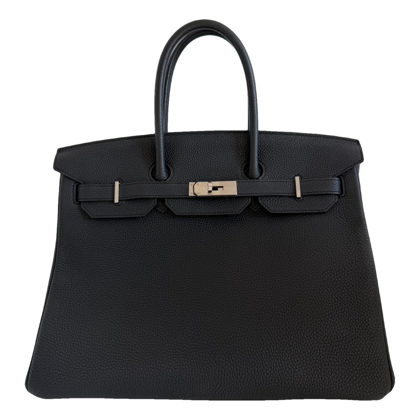 Birkin 35 leather handbag