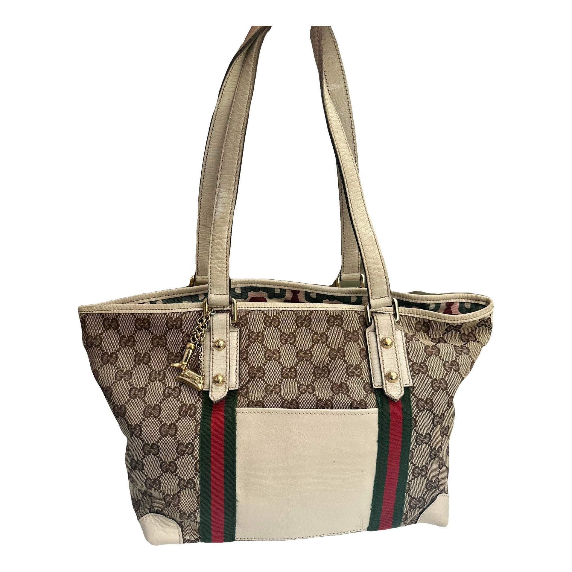 Leather tote