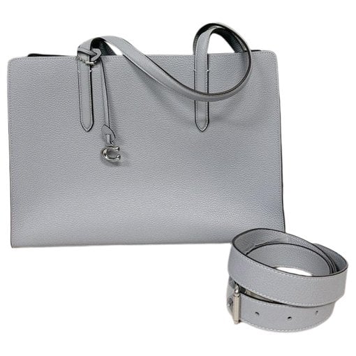 Leather tote