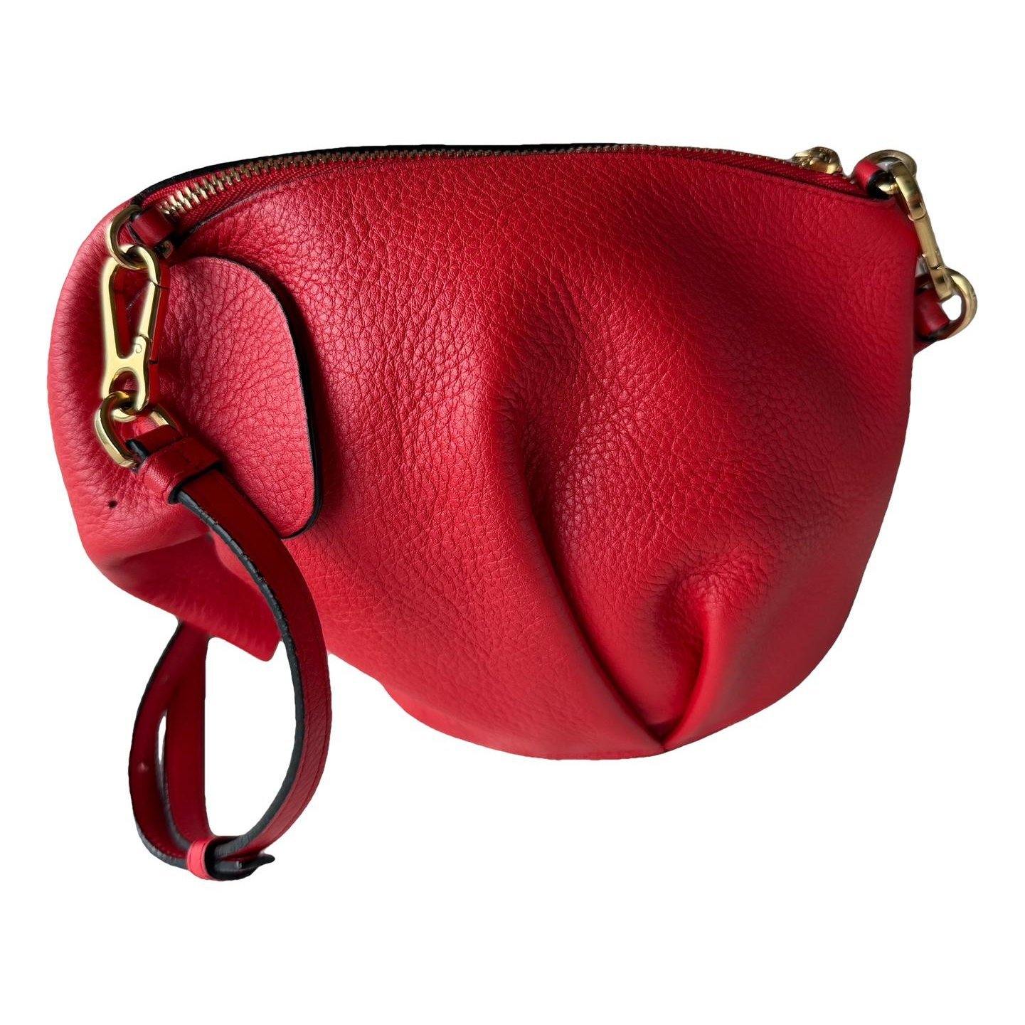 Animals leather crossbody bag