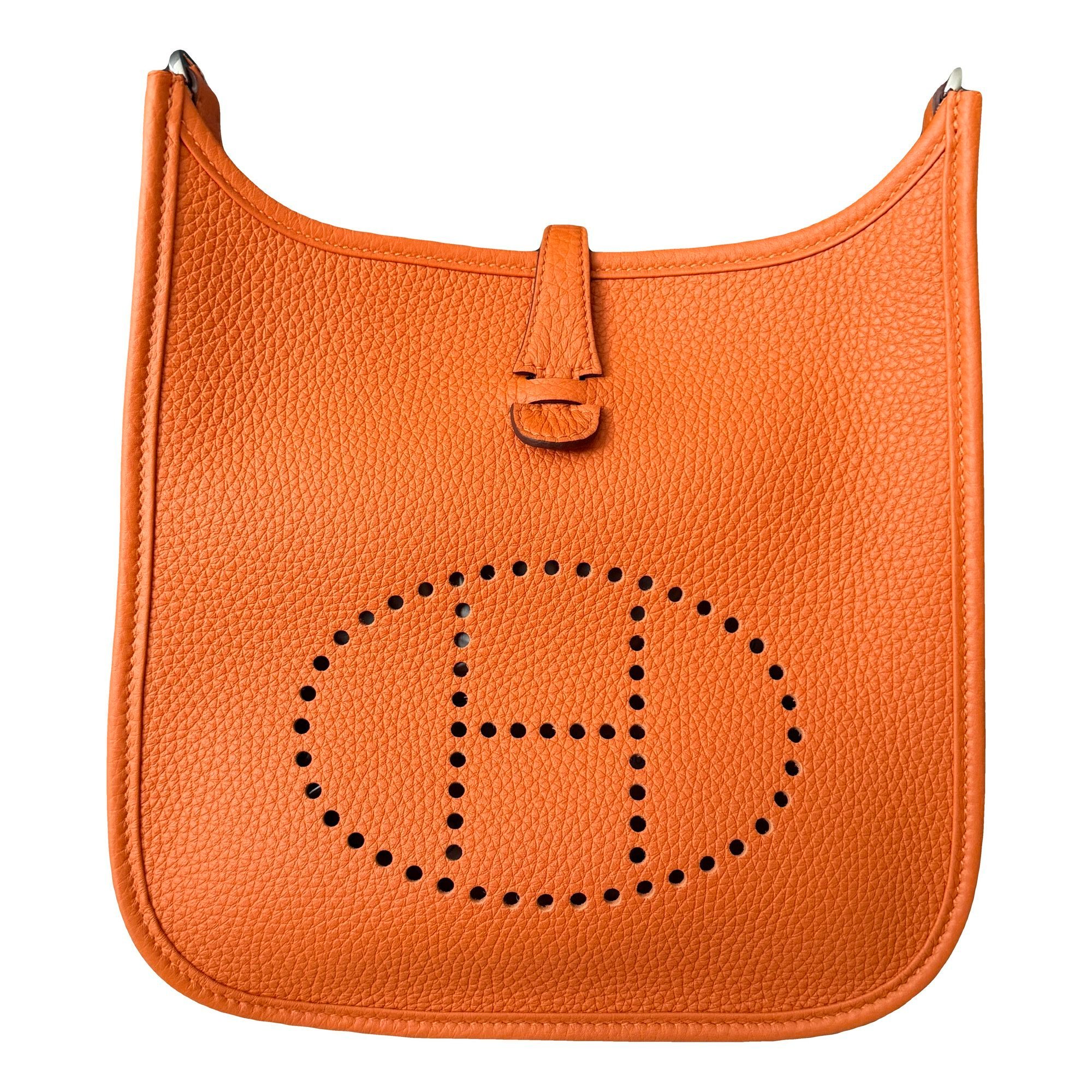 Evelyne leather handbag