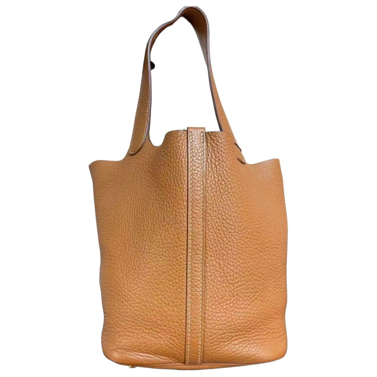 Picotin leather handbag