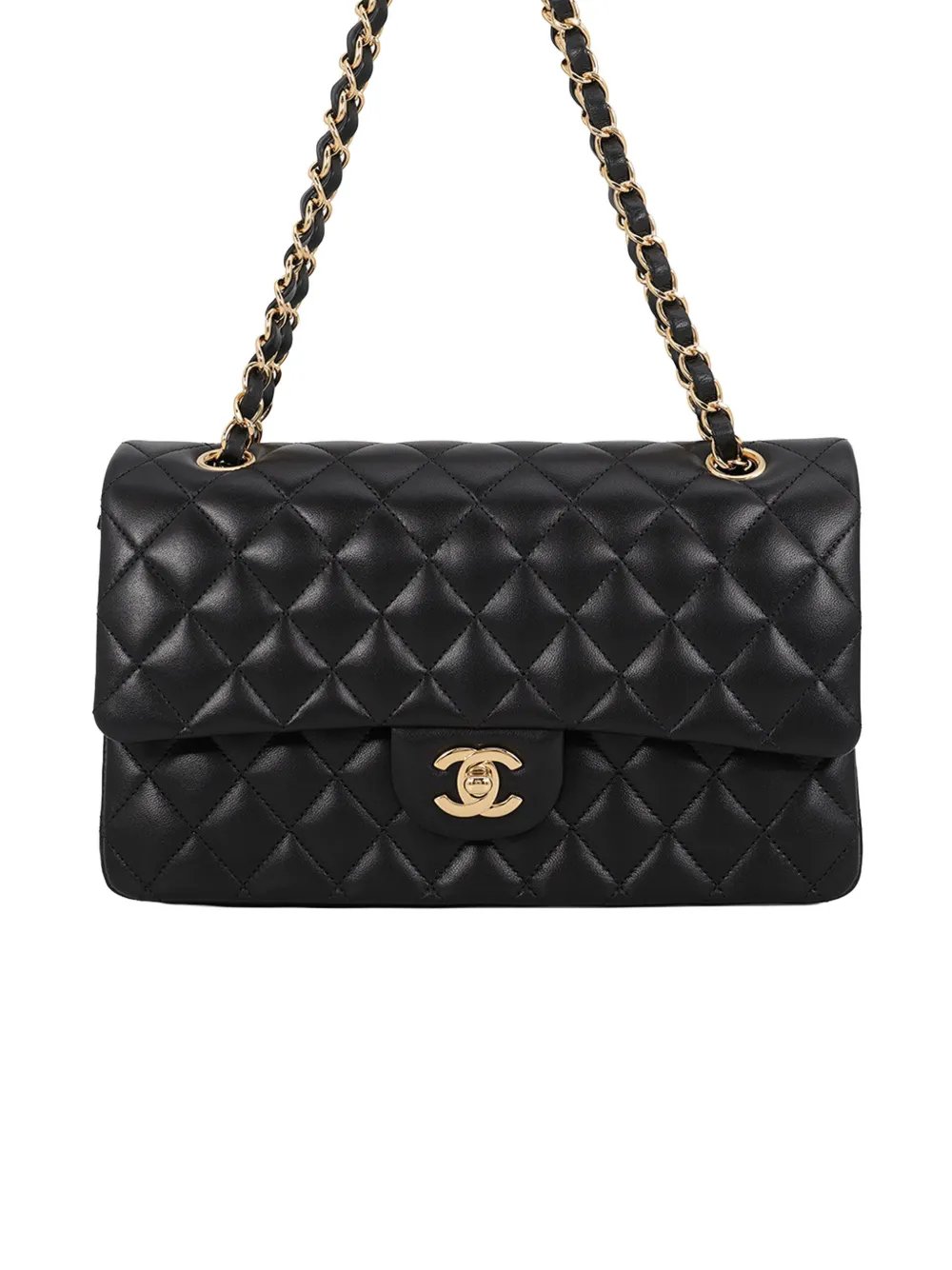 2021-2026 Medium Classic Lambskin Double Flap shoulder bag