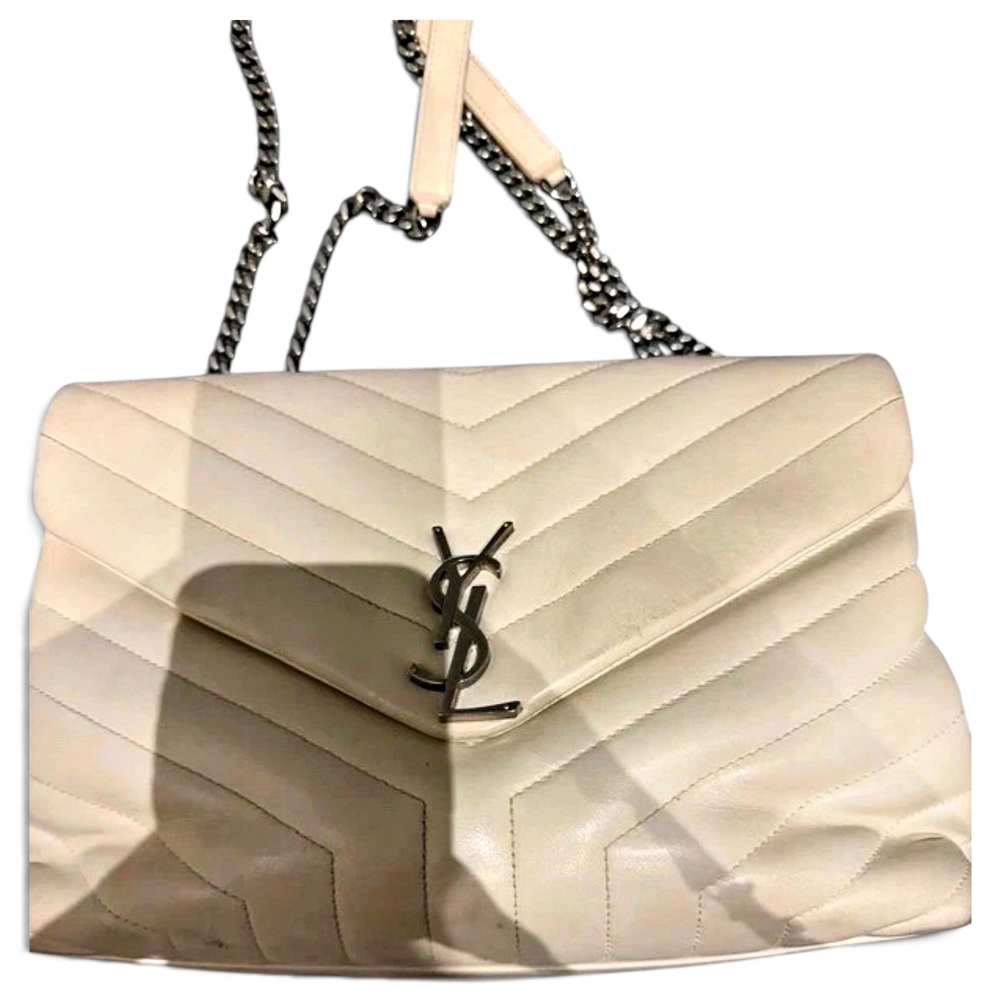 Loulou Puffer leather crossbody bag
