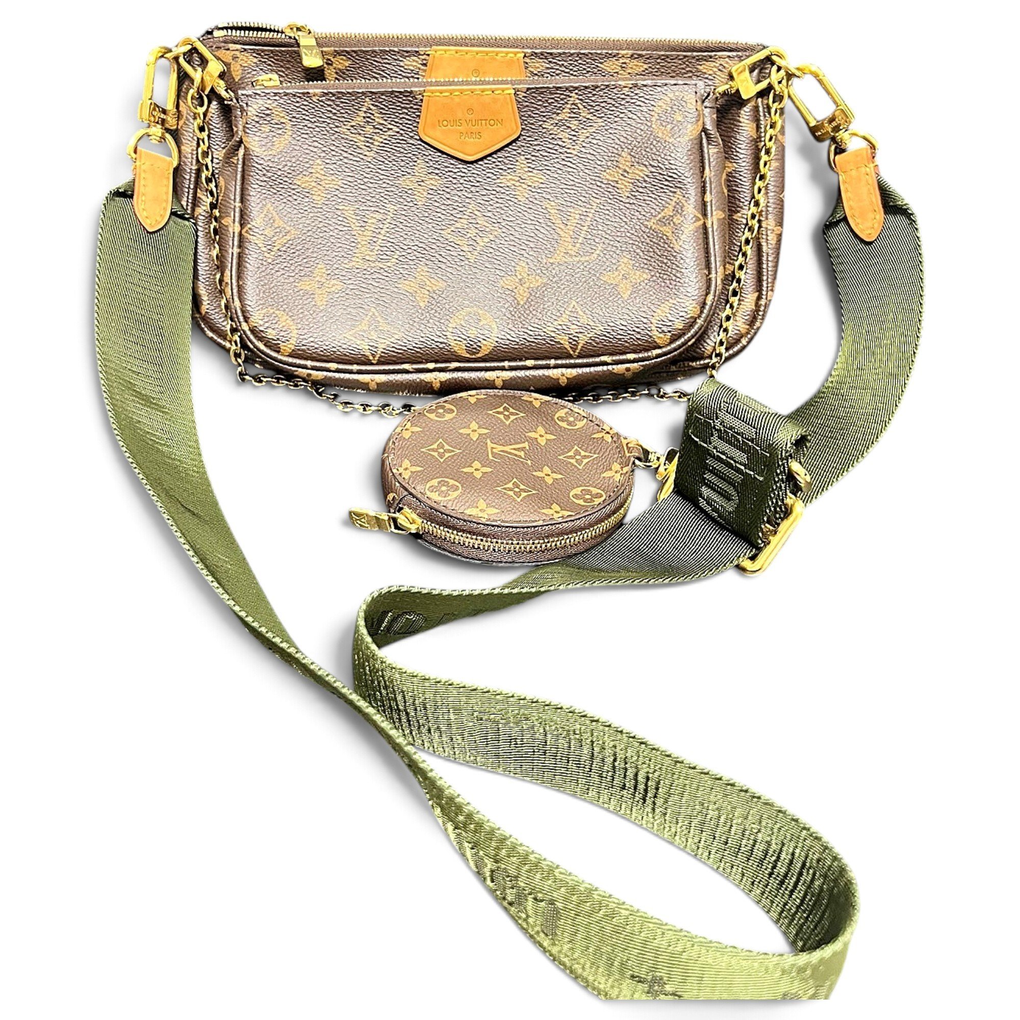 Multi Pochette Accessoires leather handbag